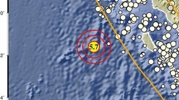 Gempa Magnitudo 5,7 Guncang Nias Selatan, BMKG: Tidak Berpotensi Tsunami