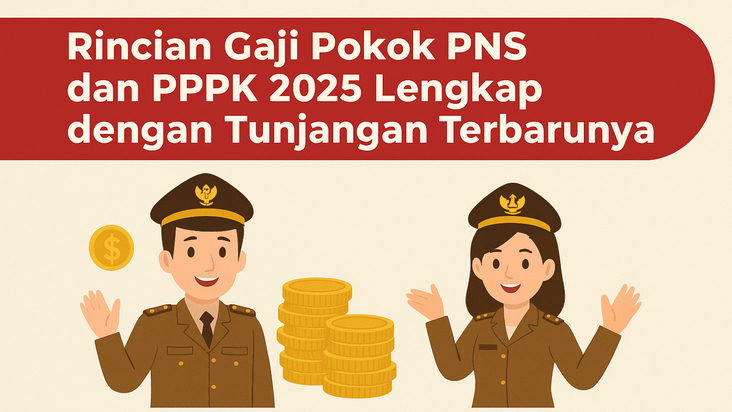 Cek Sekarang! In Rincian Gaji Pokok PNS dan PPPK 2025 Lengkap dengan Tunjangan Terbarunya
