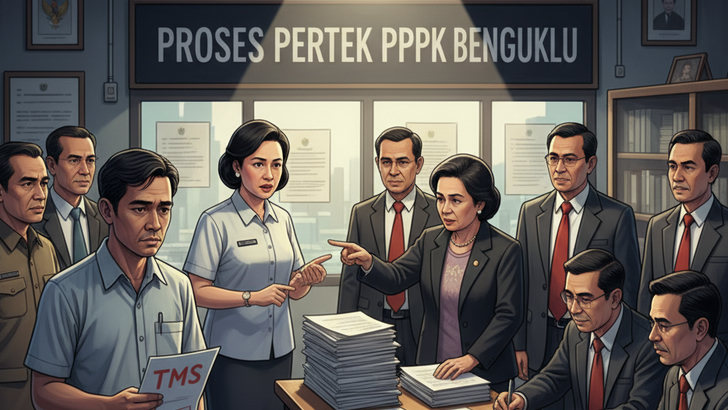 Satu Honorer TMS Jadi Sorotan Disaat Proses Pertek PPPK di Bengkulu Hampir Rampung