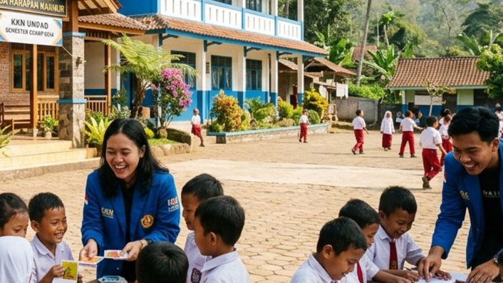Bakal Bisa Optimalisasi Sekolah Rakyat Melalui Pendampingan Berkelanjutan Mahasiswa KKN!