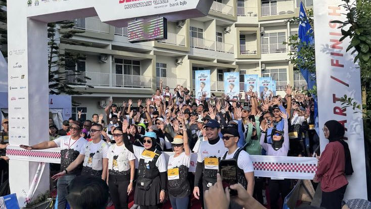 Dari Registrasi hingga Finish, bank bjb Kawal Sukses Semarang Mountain Race 2026