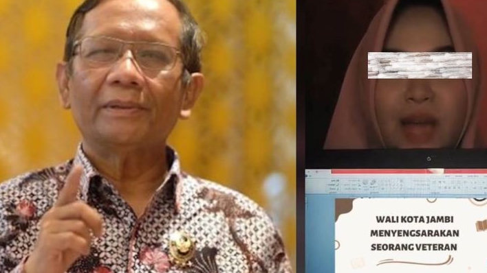Dari Mahfud MD Teruntuk Wali Kota Jambi Syarif Fasha, Silahkan Berkeringat Dingin, Siswi SMP Kritik kok Dituntut