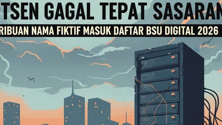 DTSEN Gagal Tepat Sasaran, Ribuan Nama Fiktif Masuk Daftar BSU Digital 2026
