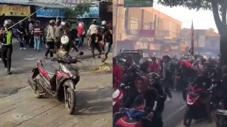 Bentrok Muntilan Magelang, Diduga Simpatisan PDIP vs GPK, 'Serang Terus, Mlayu Kono!'