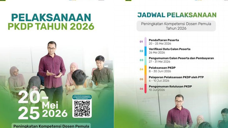 Kemenag Buka PKDP dan Sertifikasi Dosen PTKI 2026, Simak Syarat hingga Jadwal Lengkapnya
