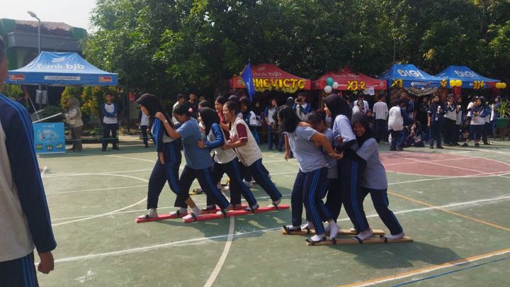 SMAN 5 Karawang Gelar Pameran Karya dan Kaulinan Tradisional, Wadah Kreativitas Generasi Muda