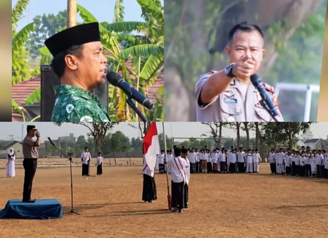 upacara hari santri nasional di campaka
