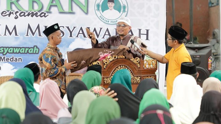 Tuan Guru Sahabat Ganjar Gelar Pelatihan Menyembelih Hewan Kurban Jelang Iduladha