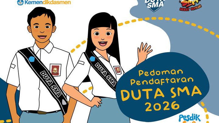 Duta SMA 2026 Resmi Dibuka, Siswa Kelas X dan XI Bisa Daftar! Simak Syarat, Jadwal, hingga Cara Lolosnya