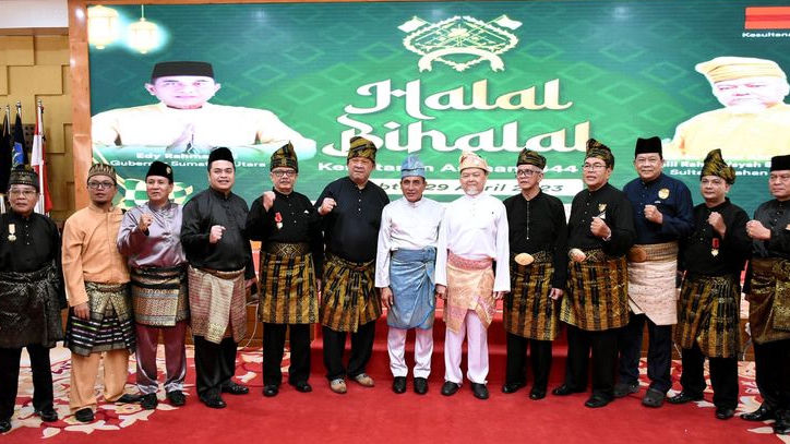 Halalbihalal Bersama Keluarga Besar Kesultanan Asahan Edy Rahmayadi: Bangsa Melayu Pantai Timur Bukti Peradaban