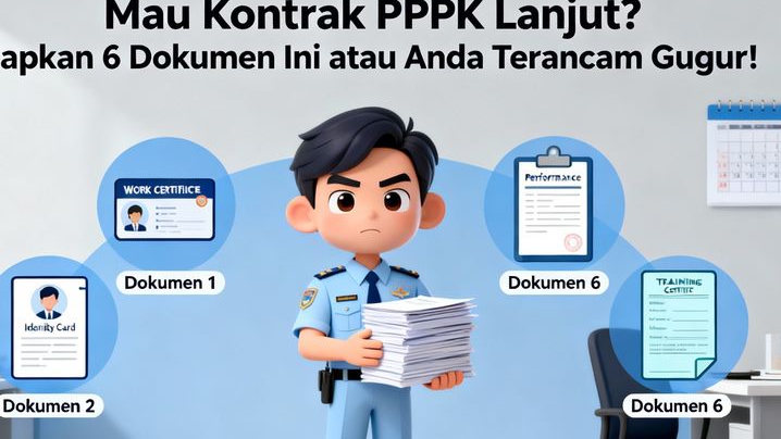 Mau Kontrak PPPK Lanjut? Siapkan 6 Dokumen Ini atau Anda Terancam Gugur!