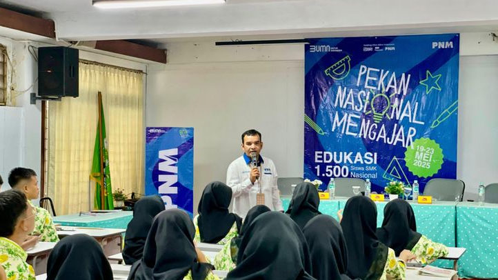 PNM Ajak 1.740 Siswa SMK Berani Berwirausaha Lewat Pekan Nasional Mengajar