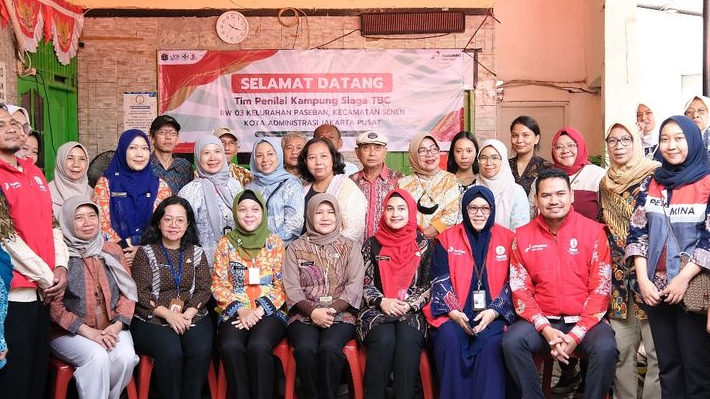 Kolaborasi Pertamina Regional JBB dan Warga Paseban Gencarkan Gerakan Kampung Siaga TB di Jakarta Pusat