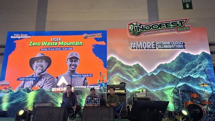 Indofest 2025: EIGER Kenalkan Zero Waste Mountain Bulu Baria, Gunung Bebas Sampah Pertama di Sulawesi