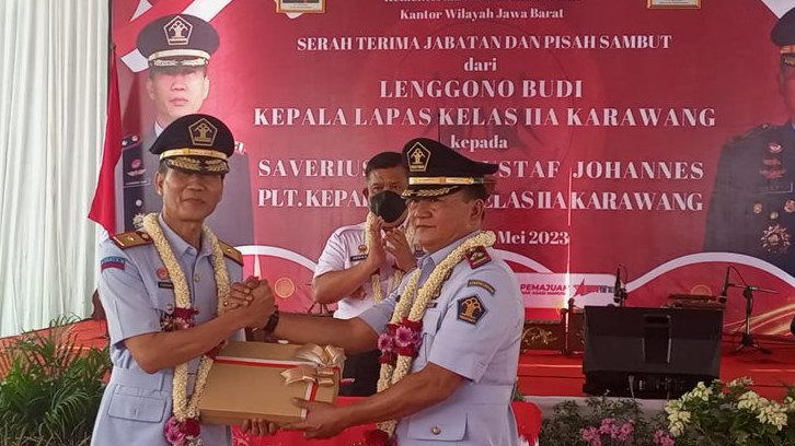 Savertus Jadi Kalapas Karawang Gantikan Lenggono Budi