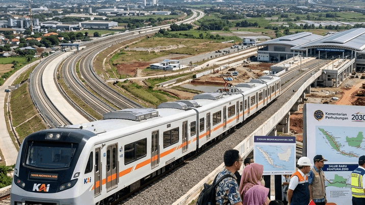 Wow! RI Targetkan 10.525 KM Jalur Kereta di 2030, Ini Rencana Besarnya!