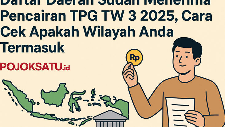 Update Daftar Daerah Sudah Menerima Pencairan TPG TW 3 2025, Cara Cek Apakah Wilayah Anda Termasuk