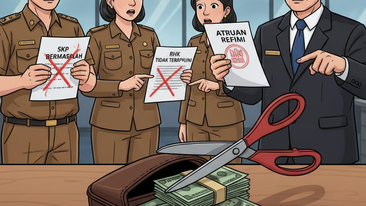 TPP ASN Bisa Dipotong Jika SKP dan RHK Tidak Terpenuhi, Ini Aturan Resmi yang Wajib Dipahami ASN