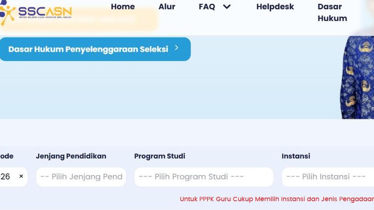 Sinyal Kuat Pembukaan CPNS 2026, Pilihan Tahun 2026 Sudah Tersedia di Menu Cari Lowongan SSCASN