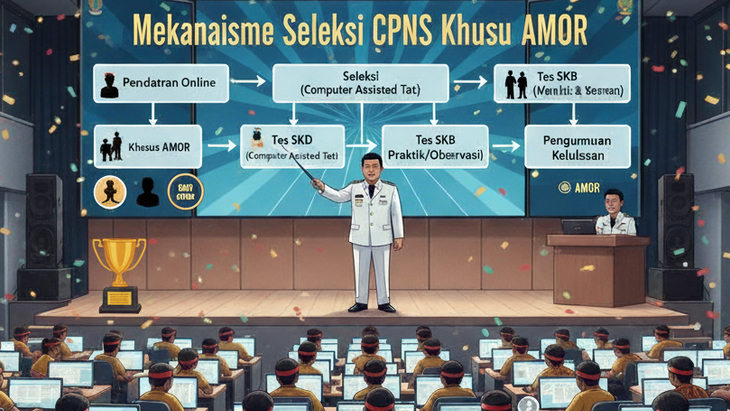 Begini Mekanisme Seleksi CPNS Khusus AMOR, 80 Persen Kuota Disiapkan Khusus untuk Putra-Putri Mimika