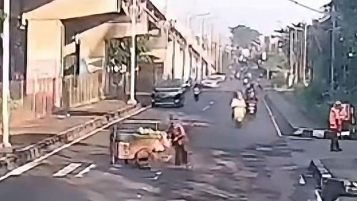 Polisi Ungkap Identitas dan Pekerjaan Sopir Pajero Penabrak Lansia Tukang Sayur Gerobak di Jaktim