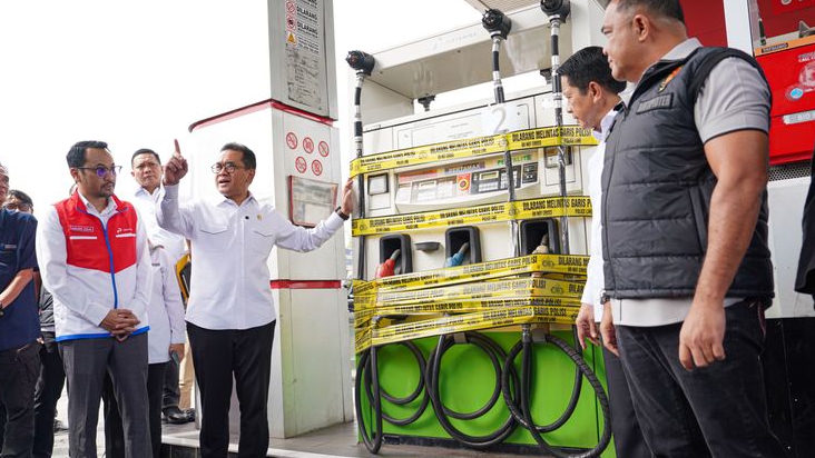 Terbukti Curangi Takaran BBM, Pertamina Segel SPBU di Sentul Bogor!