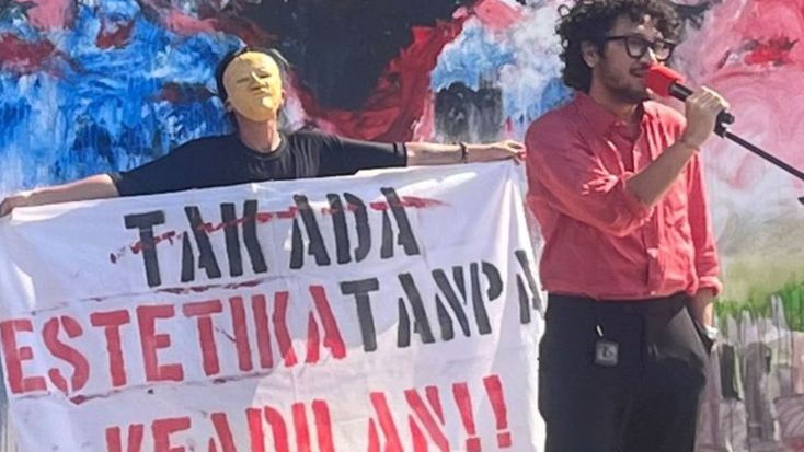 DKJ Gelar Seni Lawan Tirani, Seniman Bersatu Suarakan Kemanusiaan dan Hak Demokrasi