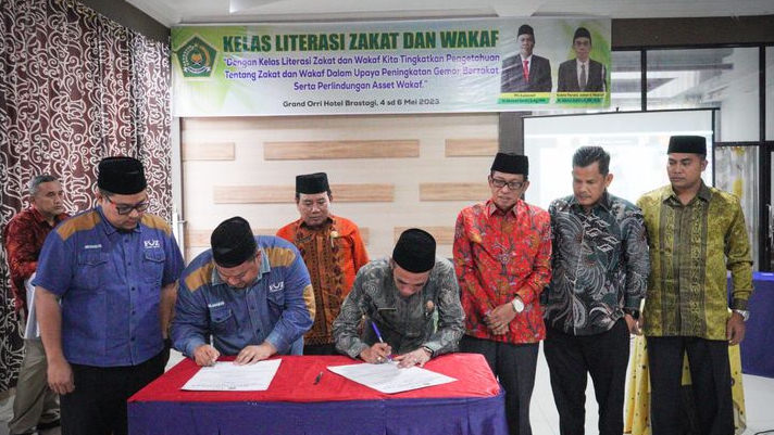 Optimalisasi Penyaluran Zakat, FOZ dan Kanwil Kemenag Sumut Tandatangani MoU