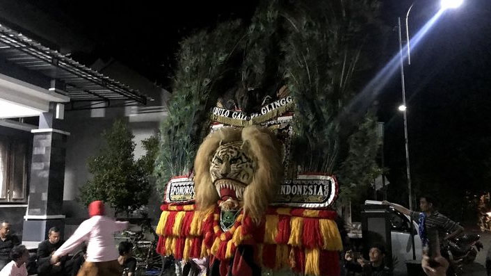 Srikandi Ganjar Jatim Gandeng Komunitas Sardulo Gelar Unjuk Budaya Reog Ponorogo
