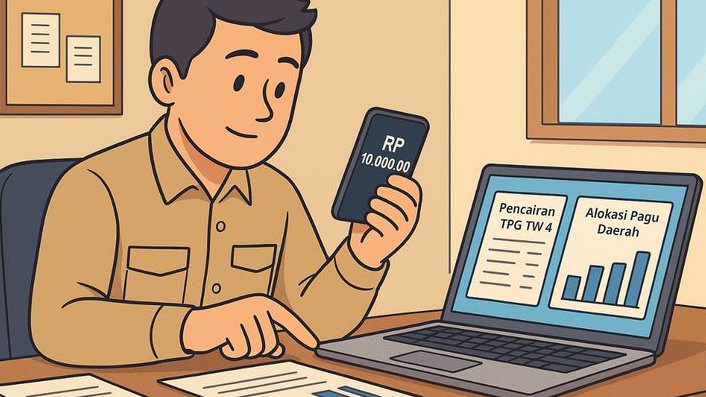 Kenapa TPG TW 4 Ada yang Cair 2 Bulan dan 3 Bulan? Ini Penjelasan Pagu Anggaran