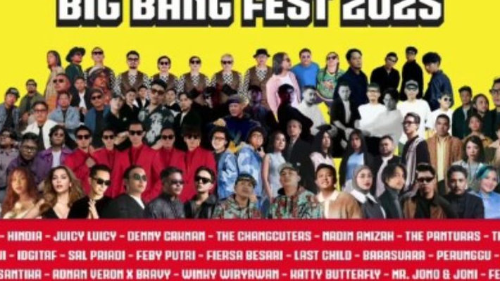 Big Bang Fest 2025 Undang Puluhan Line Up, Nonton Konser 12 Hari Cuman Bayar 250 Ribu!