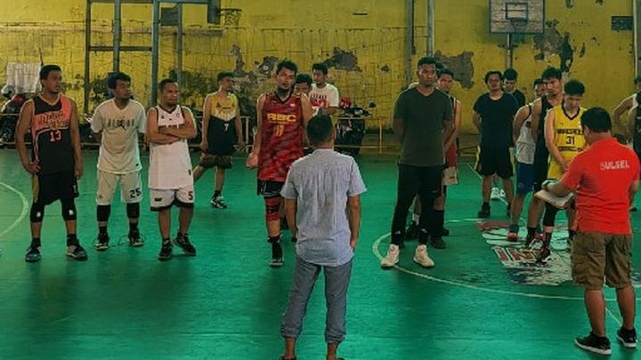 34 ASN Pemprov Sulsel Ikut Seleksi Cabor Bola Basket Pornas XVI Korpri