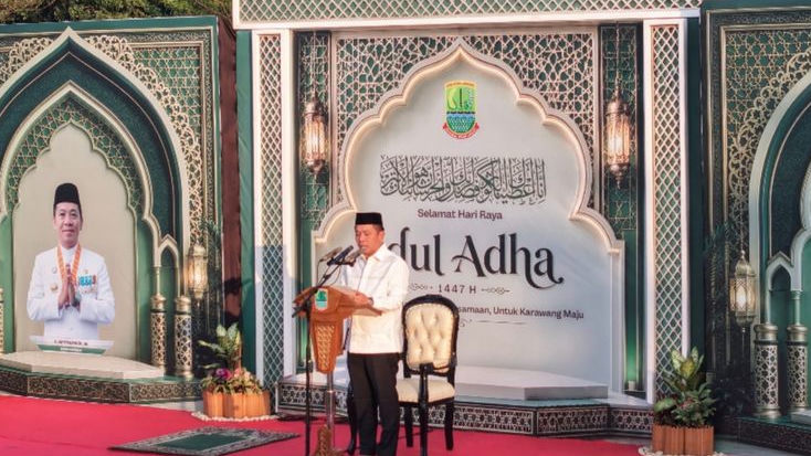 Bupati Karawang: Semangat Kurban Harus Hadir dalam Kehidupan Sosial