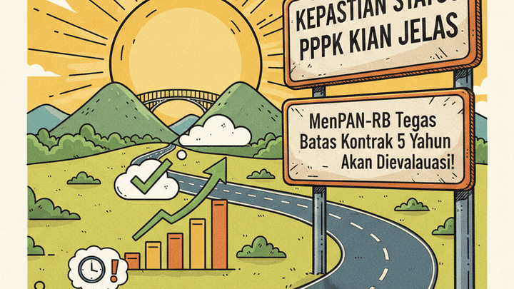 Update! Kepastian Status PPPK Kian Jelas, MenPAN-RB Tegas Batas Kontrak 5 Tahun Akan Dievaluasi! Begini Penjelasan Resminya