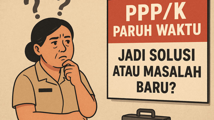 PPPK Paruh Waktu Jadi Solusi atau Masalah Baru bagi Tenaga Honorer Indonesia?