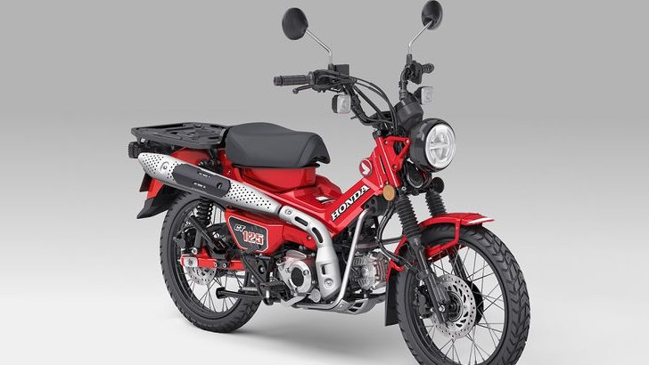 Ikon Motor Bebek Trekking Honda CT125 Tampil Lebih Modern