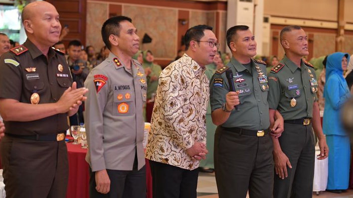 Gubernur Ridwan Kamil Optimistis Pangdam III Siliwangi Baru Dukung Jabar Juara