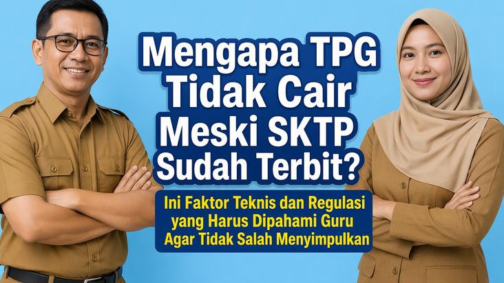 Mengapa TPG Tidak Cair Meski SKTP Sudah Terbit? Ini Faktor Teknis dan Regulasi yang Harus Dipahami Guru Agar Tidak Salah Menyimpulkan