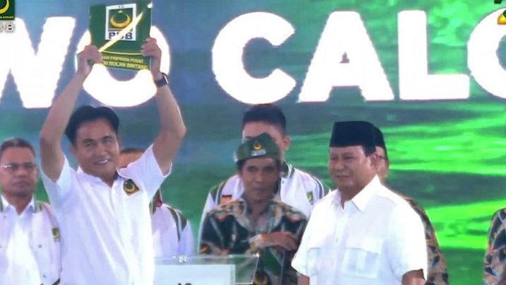 PBB Resmi Deklarasi Pilpres 2024, Deretan Tokoh Parpol yang Hadir Seperti Sinyal Dukungan ke Prabowo Subianto