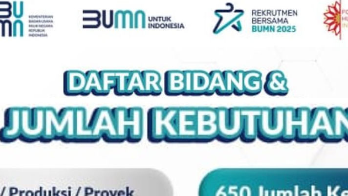 Peluang Karir Emas! Rekrutmen BUMN 2025 Buka Kesempatan Luas untuk Lulusan D3 Semua Jurusan