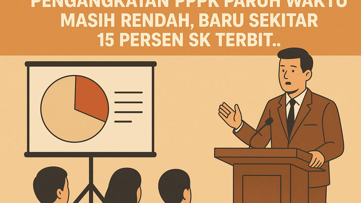 Pengangkatan PPPK Paruh Waktu Masih Rendah, Baru Sekitar 15 Persen SK Terbit