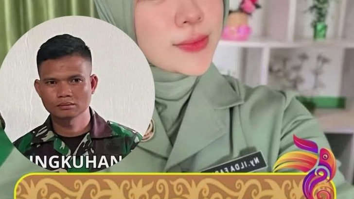 Sosok Pratu Rizal H Kini Ditahan Denpom Kendari Buntut Selingkuhi Istri Senior di Batalyon Woroagi
