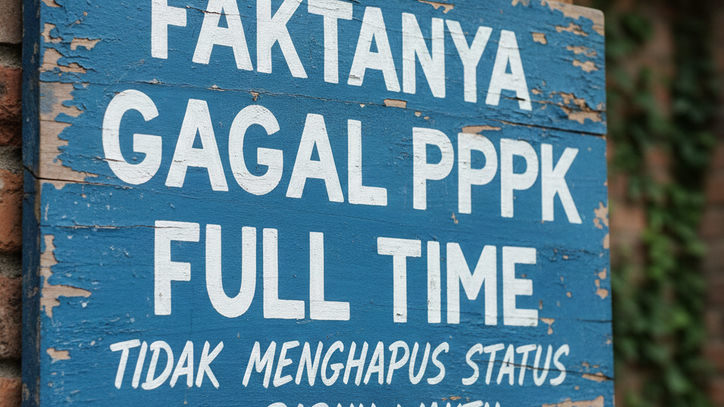 Faktanya Gagal PPPK Full Time Tidak Menghapus Status Paruh Waktu, Ini Penjelasan Aturannya