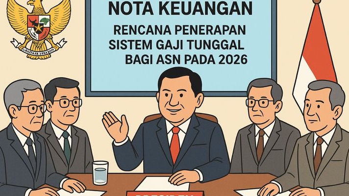 Kabarnya Resmi! Presiden Setujui Gaji Tunggal ASN, Tunjangan Guru Akan Digabung ke Gaji Pokok 2026