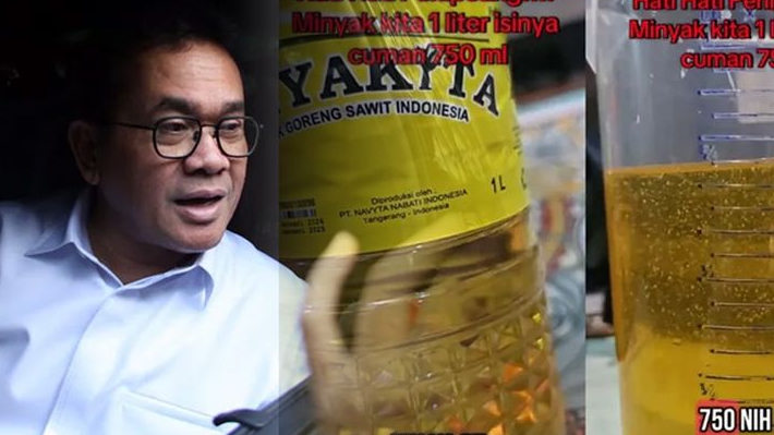 Usai Pertamax Oplosan BEREDAR VIDEO Kemasan 1 Liter Isi 750 Ml, Perusahaan MINYAKITA DISEGEL, Mendag Budi Santoso Sebut SUDAH DITARIK dari Pasaran