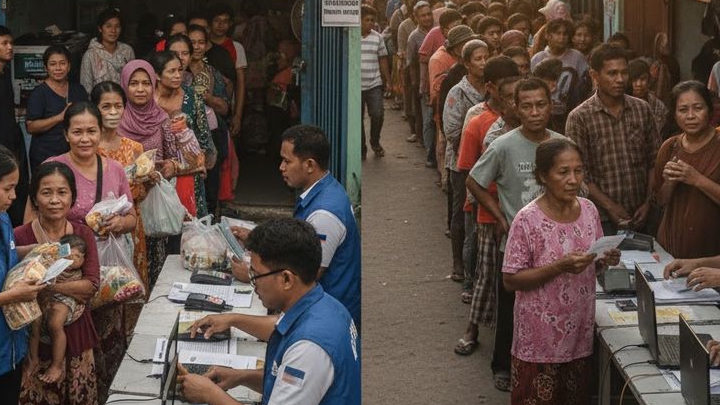 Daerah Lain Sudah Cair, Daerah Kami Belum, Ini Penyebab BPNT BRI Tahap 4 dan Bank Lain Berbeda Jadwal, BNI Mandiri Kurang Gacor!