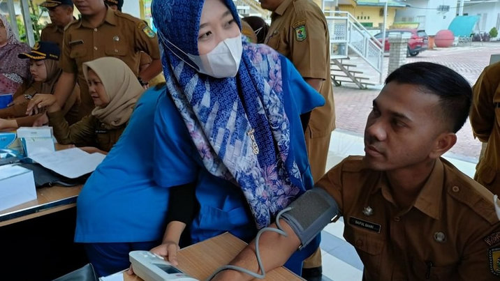 Peringati Hari Hipertensi Sedunia, Dinas Kesehatan Sergai Gelar Pemeriksaan Gratis