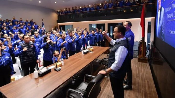 Kata DPC Partai Demokrat Tangsel AHY Punya Jiwa Patriot dan Setia, Kalau Anies Baswedan? Biar Publik Menilai