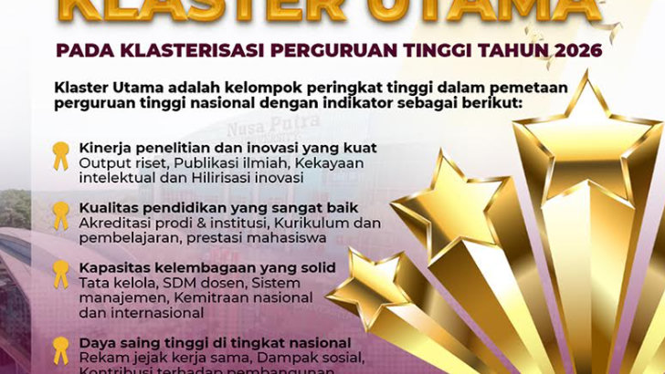 Klasterisasi di PTS 2026, Pemerintah Tegaskan Bukan Pemeringkatan, Cek Data Lengkap di Sini
