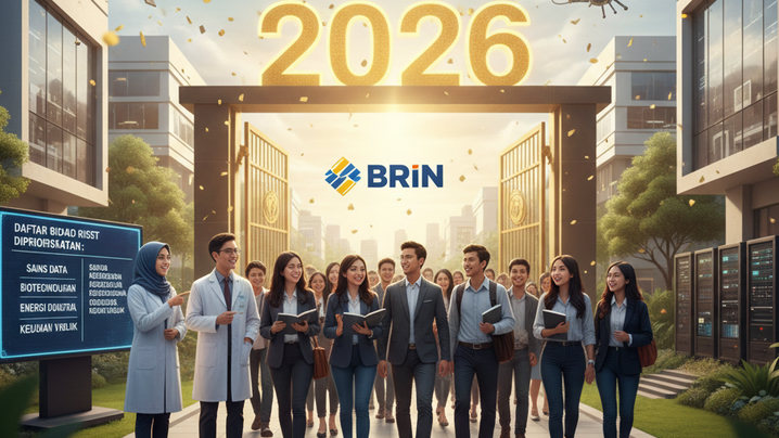 Peluang Emas CPNS 2026! BRIN Buka Formasi Periset untuk Lulusan Sains hingga Ilmu Sosial, Ini Daftar Bidang Riset yang Diprioritaskan